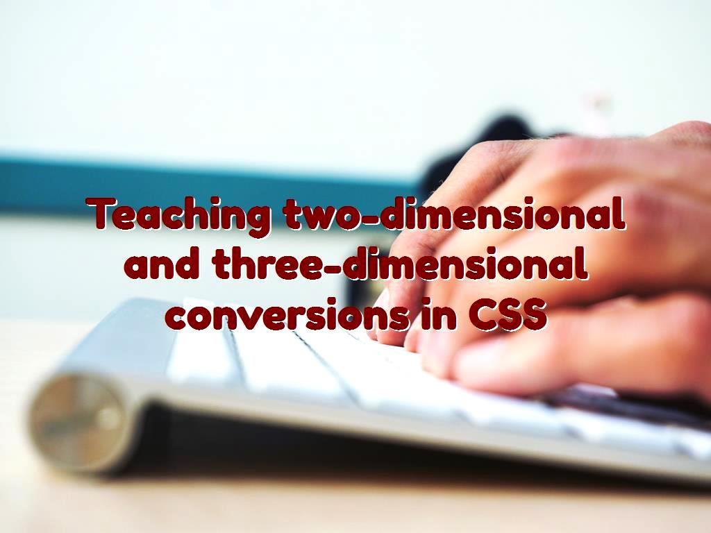 conversions in CSS